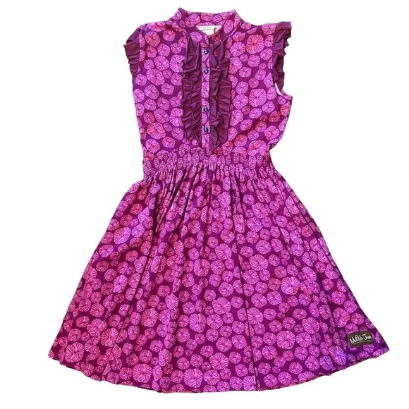 Matilda Jane Magnolia Dress Womens M Wonderful Parade Collection‎ Floral EUC - Picture 1 of 7
